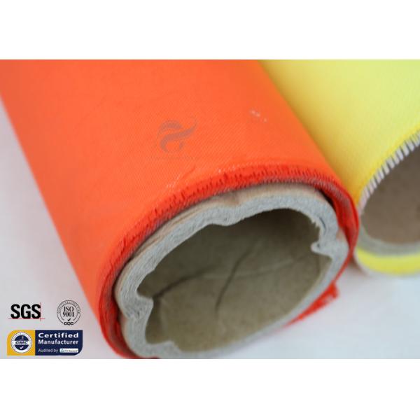 Orange Acrylic Coated Fibreglass Fabric 260GSM Chemical Resistant Fire Blanket