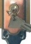 Commercial Double Mortise Lock 300WY , Single Cylinder Mortise Lock