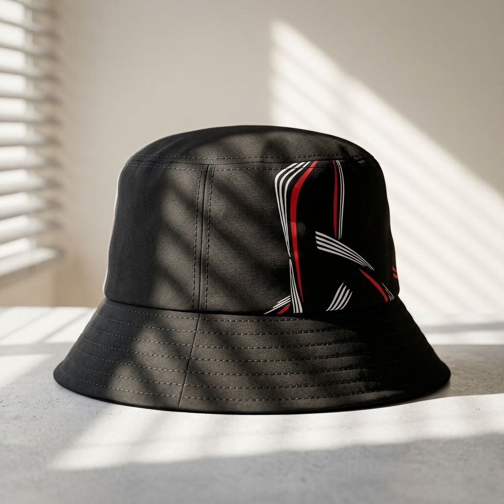 Printed Custom Bucket Hat Casual Sun Protection Outdoor for Beach