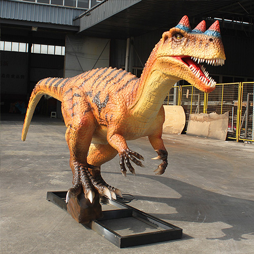 Adventure Park Robotic Animatronic Dinosaur Infrared Sensor Controlled High Emulation Dinosaur