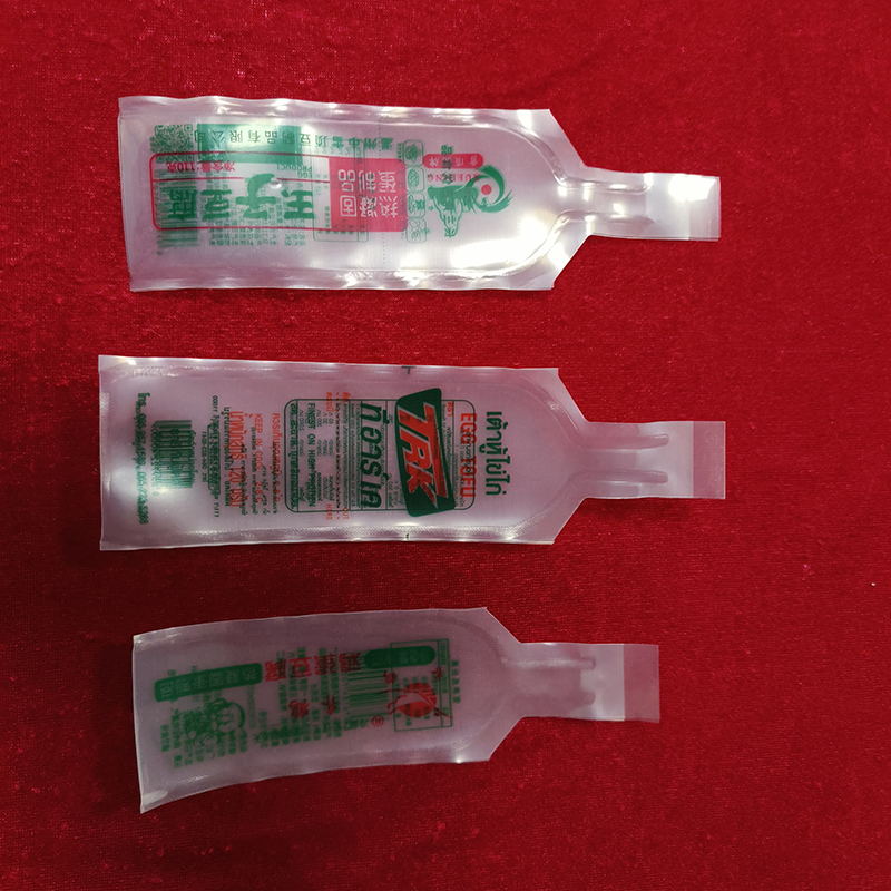 Convenience Store Tofu Tube Pouch 110g 170g Transparent Premade Custom Printed