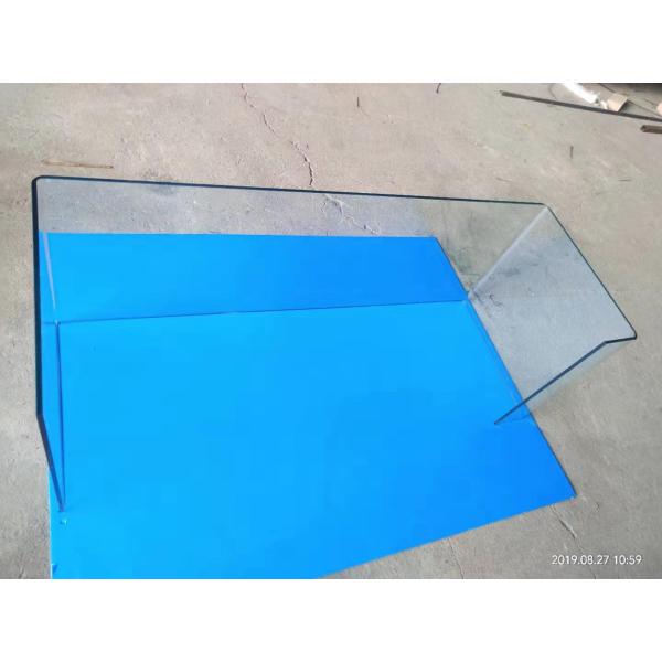 Stylish Heat Bent Curved Balustrade Irregular Shaped Glass