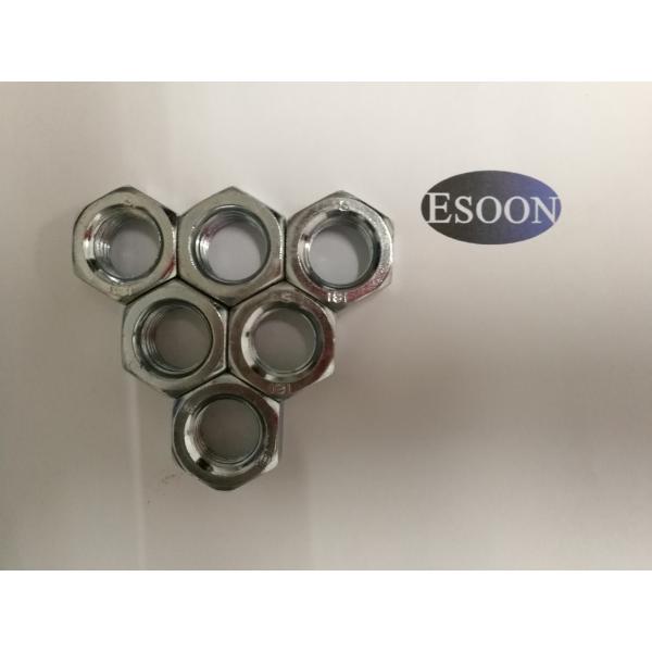 M52*5.0 HEX NUT DIN934 Hexagon Nuts ZP Surface Grade 8 Carbon Steel Material
