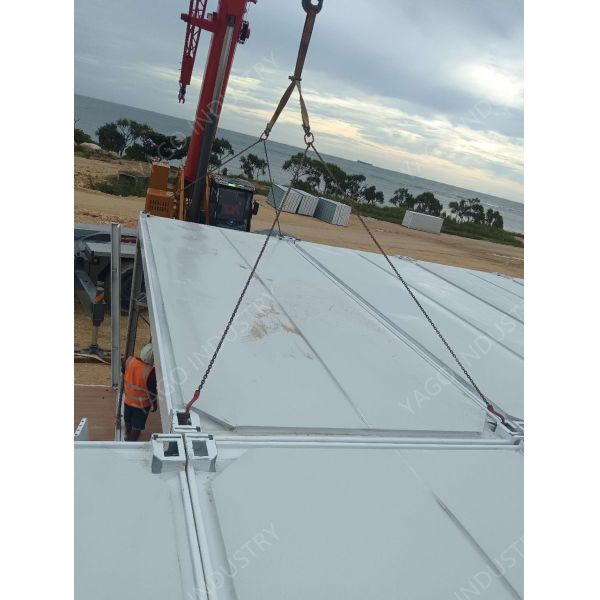 Residential Prefab Building Systems Site Office Flatpack Container House