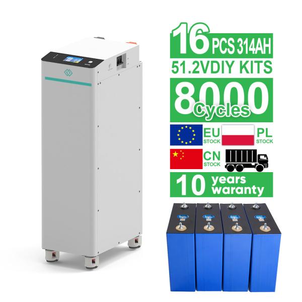 EU China Warehouse Wholesale EVE CATL 280ah 304ah 314ah 628ah Литийная батарея класса A+ LiFePO4 для солнечных батарей