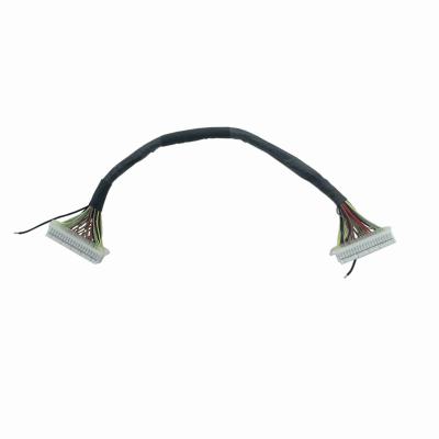 Display LED de 140 mm Conjunto de cabo LVDS 2R20P*2 Cabo de ligação de alimentação 069