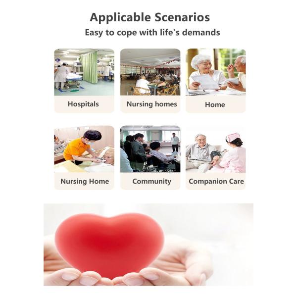 Safe and Comfortable Semi-paralyzed Transfer Lift Chair Multifunctional Design for Movable Patient Care