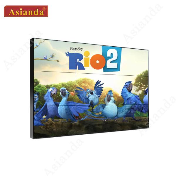 3x2 Video Wall 55inch 3.5mm LG LCD Video Display Advertising Commercial Video Wall