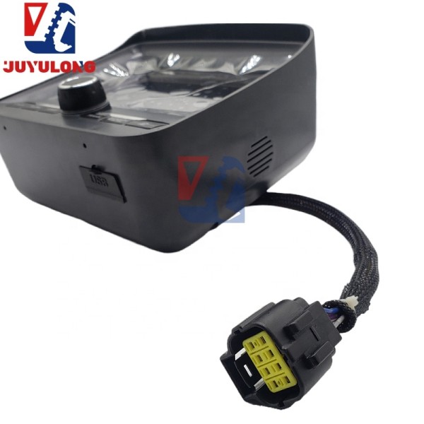 JUYULONG Excavator Parts Monitor Cluster Gauge Panel 21Q6-33400 21Q6-33401 for Hyundai R140LC-9A R220-9S R-9 21Q633400 21Q633401