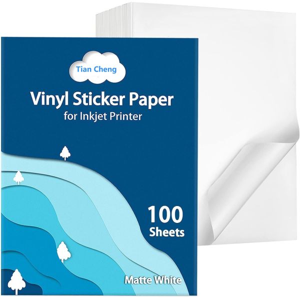 Wholesale A4 Size Glossy Coated Self Adhesive Label Sheets with Strong Adhesive for High-Quality Printing