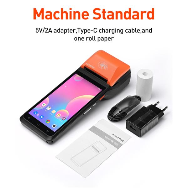 Hanbu 8 Inch Android 12 POS Terminal with 6400mAh Battery