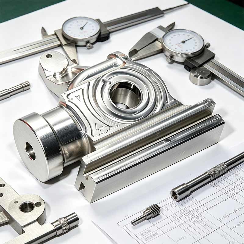 Custom  CNC Milled 6061-T6 Aluminum Quick Release Clamp Bracket with ±0.005mm Tolerance