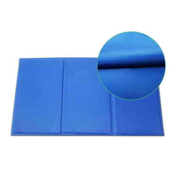 Modern Summer Cooling Mat for Pets Breathable and Washable Fiber Ice Mat for Hot Weather Travel-Friendly for Cats/Dogs