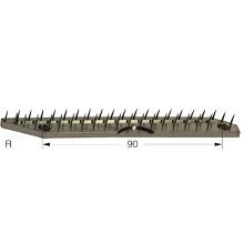 Babcock Stenter Pin Bar Copper Stainless Steel Stenter Parts Pin Plate