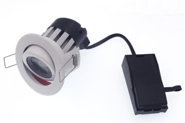 70mm Cut Out Downlights 600lm Fire Rated Downlight With Connection Box