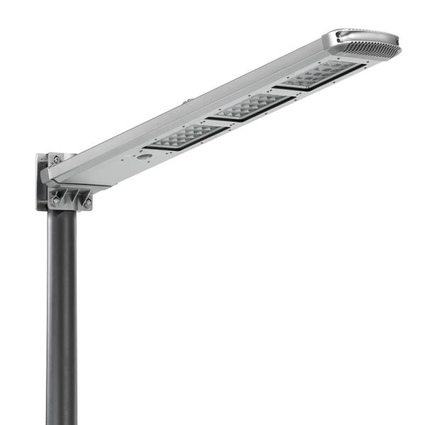IP65 3000LM 6500K Human Body Induction Outdoor Solar Street Lamp