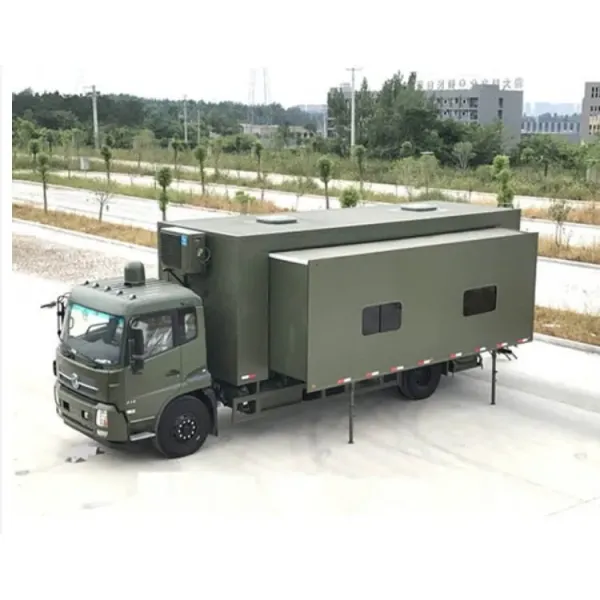 Customized Heavy Duty Outdoor Mobile Camping Shelter Truck Lodging Vehicle Domitory Logistics Emergency Support