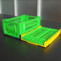 Caixa de dobramento plástica empilhável retangular mini 30x20x12cm