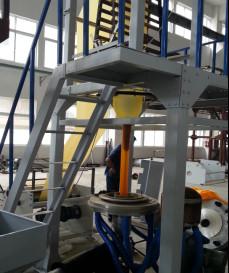 Packing bags PE Film Blowing Machine Set With Side Folding Device
