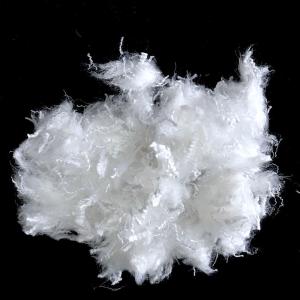 Siliconized reciclou a fibra de PSF, fibra curto super macia 0.5D×12mm