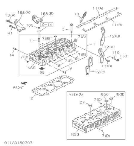 8971096423 8971201783 piezas del motor de Assy For ISUZU 4JG1 de culata