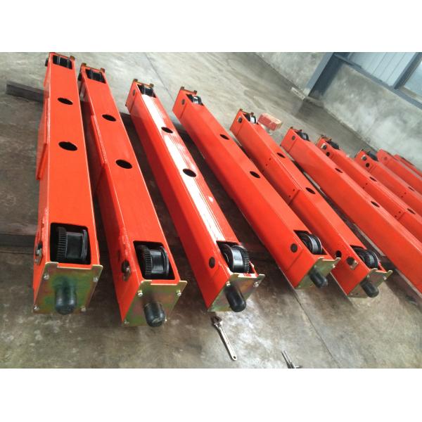 Yellow Color Crane End Carriage 1t to 20t with Customized Span for Single Girder Top Running