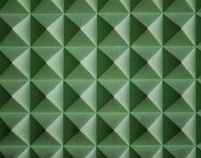 La mousse acoustique de pyramide inoffensive pratique couvre universel