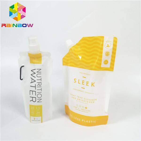 Мешок Споут доказательства утечки упаковывая лоснистую поверхностную жидкостную прокатанную сумку нейлона сока напитка