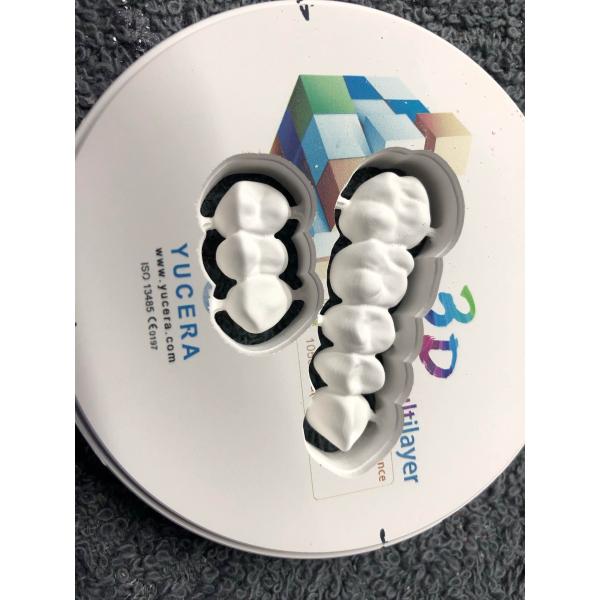 1200HV 3D Plus Dental Zirconia Block False Dental Zirconia Discs