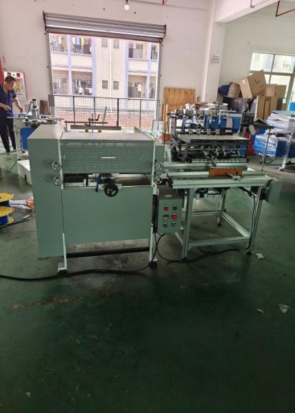Versatile NB-550 Automatic Saddle Flat Corner Stitching Wire Notebook Binding And Folding Machine