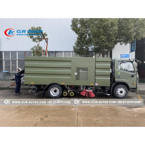 Dongfeng 9cbm Water Tank 5cbm Dust Tank Road Sweeper Truck