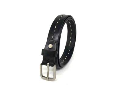 2.3cm Width Top Grain Cowhide Belt Womens For Casual Wear