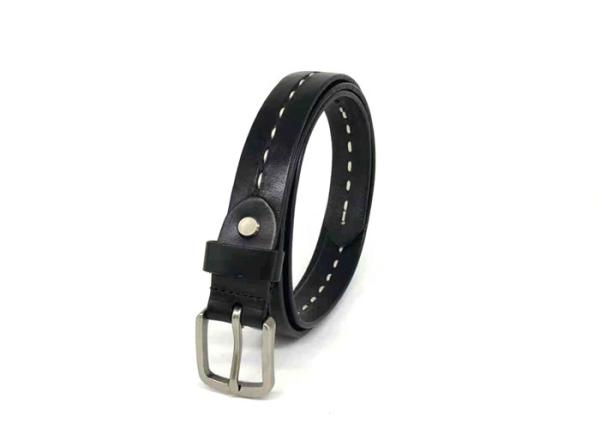 2.3cm Width Top Grain Cowhide Belt Womens For Casual Wear