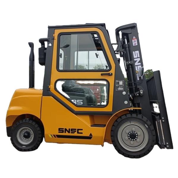 3.5 Ton Rough Terrain Forklift Duplex Triplex Mast Diesel Forklift