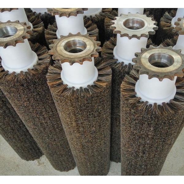Custom Horsehair Anti-Static Roller Brush Cleaning Brush Roller For Industrial Cleaning