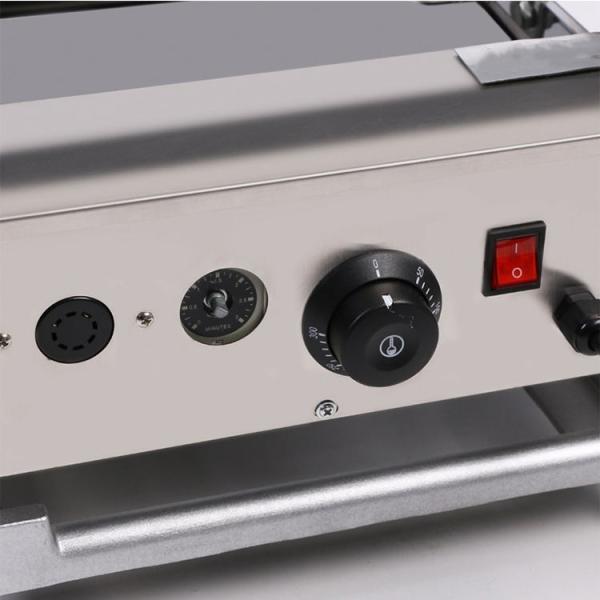 Commercial Full Automatic Burger Bun Toaster Machine For Snack Shops