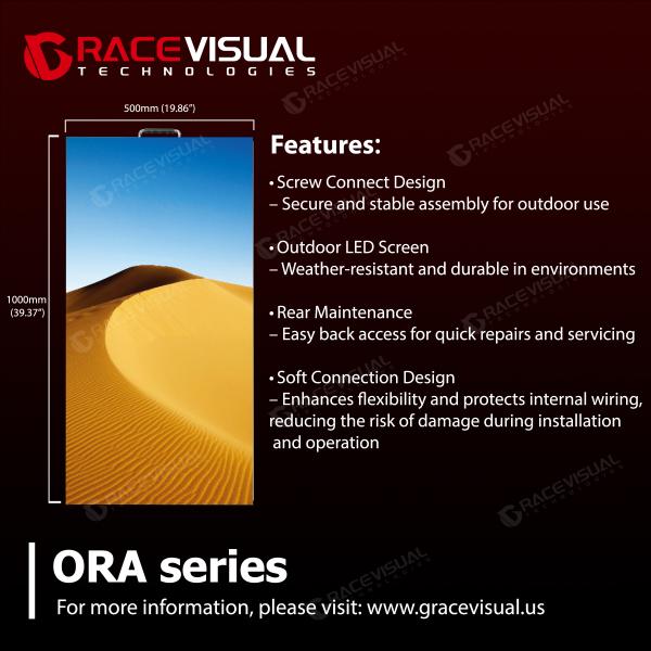 Stage-Ready & Beyond: ORA’s Modular LED Panels – Curved Configurations, Low Power, and Global Certifications Designed for outdoor stages, concerts, sports arenas, and commercial exhibitions