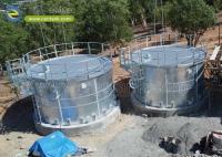 High-Capacity Galvanized Steel Tanks For Cleaning Water Storage In Fruit Processing Plants