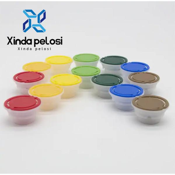 Высококачественная пластиковая крышка Красный зеленый Белый цвет для оловянной банки Пластиковая рожка для вытяжки