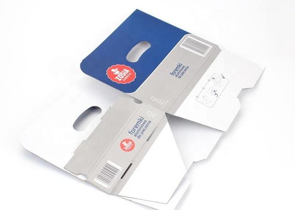 Caixas de exposição onduladas de empacotamento de dobramento do produto da caixa de papel da caixa do logotipo feito sob encomenda