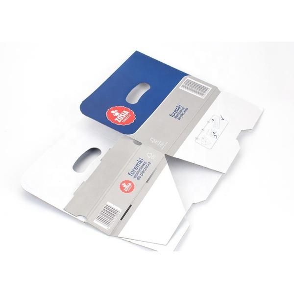 Коробки дисплея продукта коробки бумаги коробки изготовленного на заказ логотипа складывая упаковывая рифленые