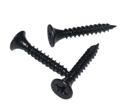 Black Dry Wall Screw Self Tapping Screw Zinc Plate Surface Hot Dry Wall Nail