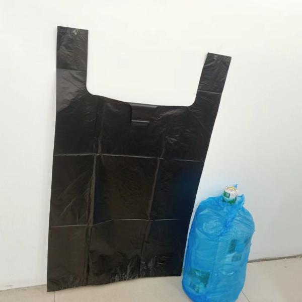 Outdoor or Public Place T-Shirt Biodegradable Rabbish Bag with Eco-friendly Material