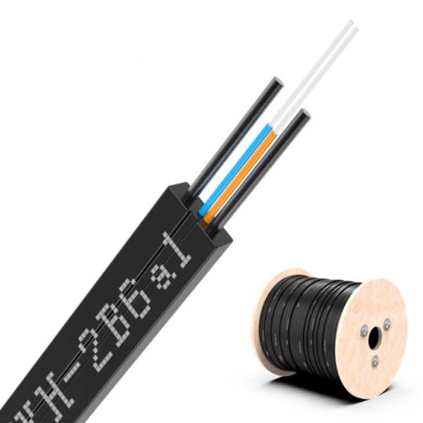 Ядр кабеля 2 сети оптического волокна оболочки GJXH FTTH LSZH
