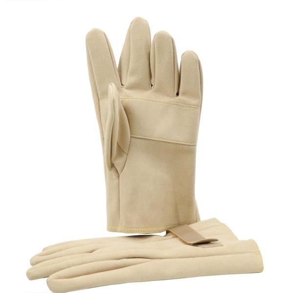 Кожаные защитные перчатки