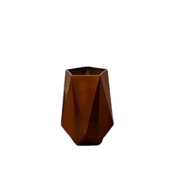 Стиль утюга открытого сада старый corten стальной плантатор цветка