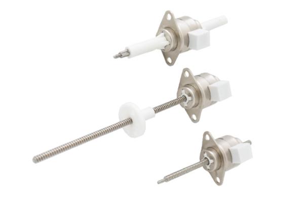 Non moteur linéaire miniature de vis de déclencheur linéaire de C.C du moteur pas à pas 5V de haute précision 2 de fil bipolaire de la phase 4 du captif PM20