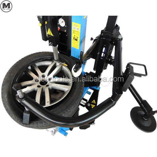 Мощный 1,1 кВт двигатель автомобильного шинного переменника 220В наклоняется назад с помощью рук