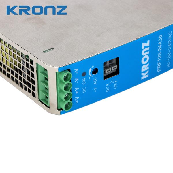 Fanless Industrial Power Supply 120W Output Power 120 - 370VDC Input Voltage