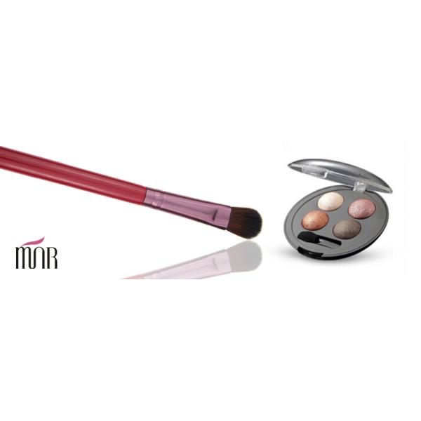 Nylon Hair Eyeshadow Blending Brush Makeup Eye Brushes With Wooden Handle